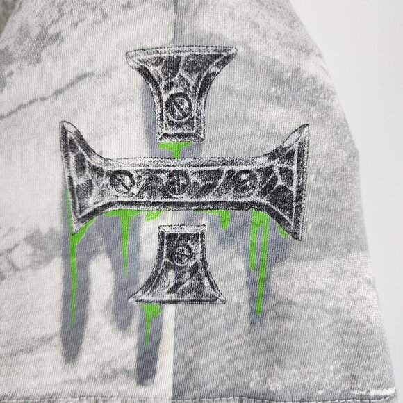 Affliction Shirt Men L Multicolor Graphic Phoenix Tried True Trademark Tee USA - Picture 6 of 8